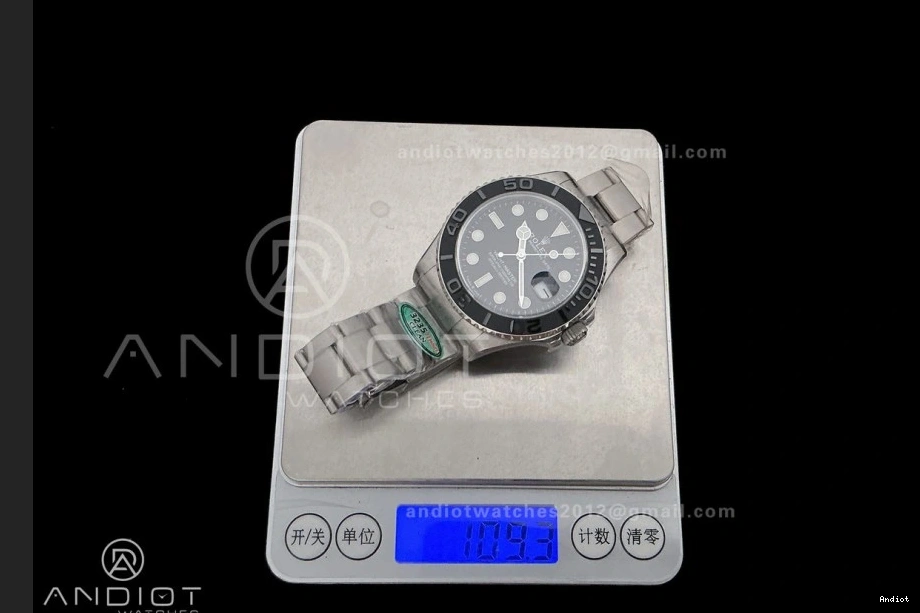 Clean Titanium On Black Edition Titanium Bracelet 226627 Dial SH3235 Yacht-Master 1:1 Best 0218